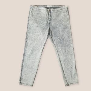 Asos: Black Super Acid Washed Skinny Jean's 22